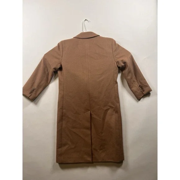 J Crew Coat Womens 8P Petite Italian Wool Cashmere - Picture 12 of 13